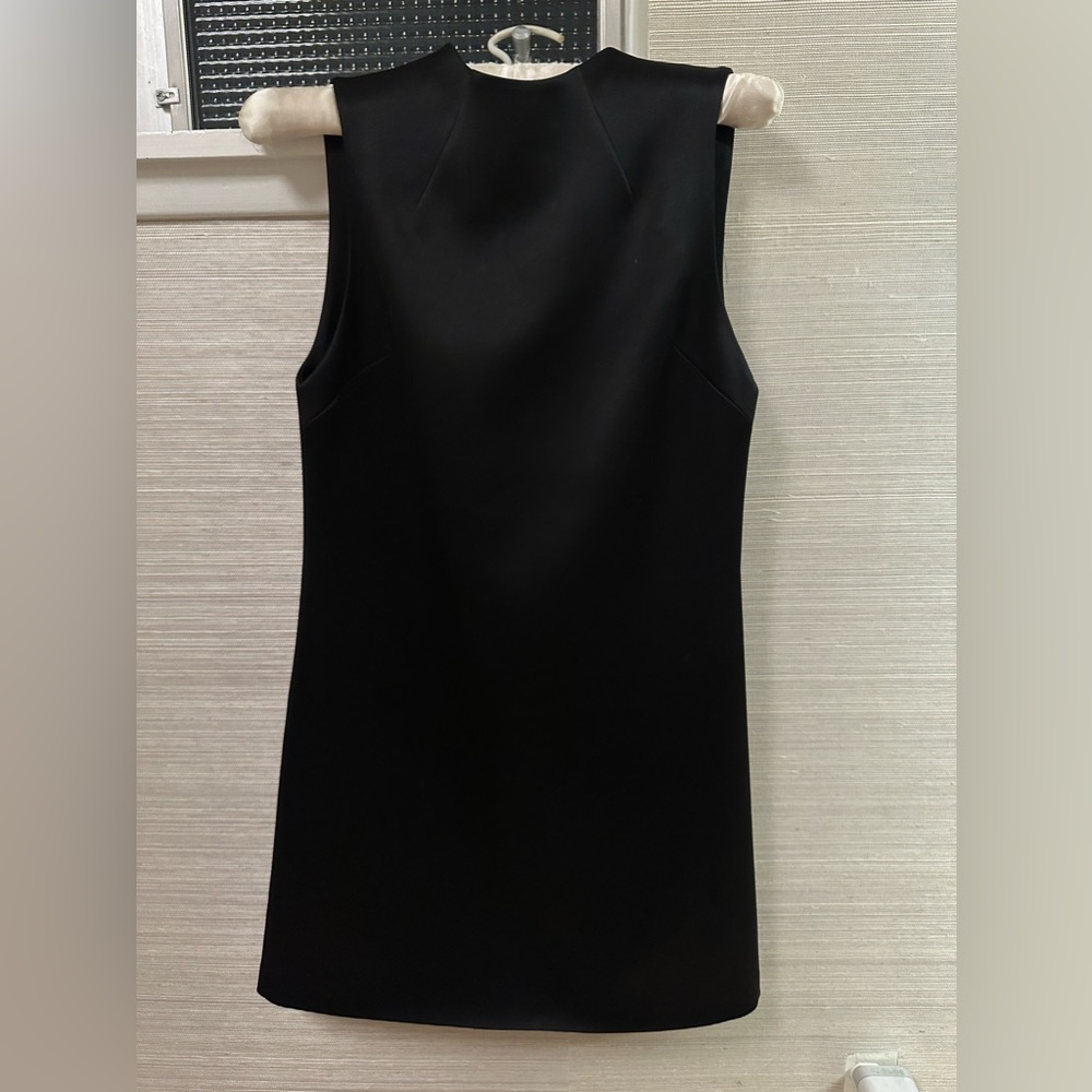 Alice + Olivia black mini dress